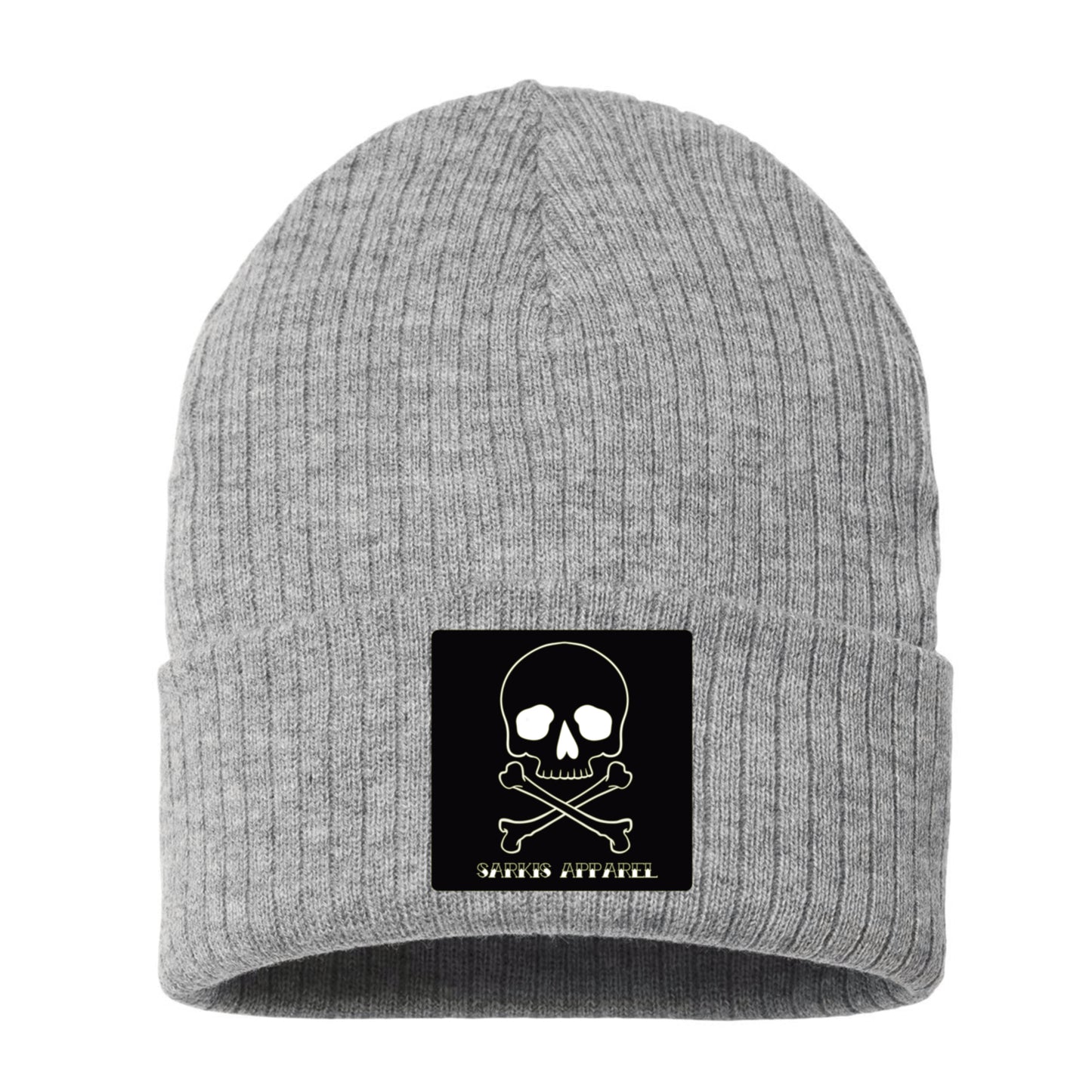 Skull & Crossbones Logo Beanie