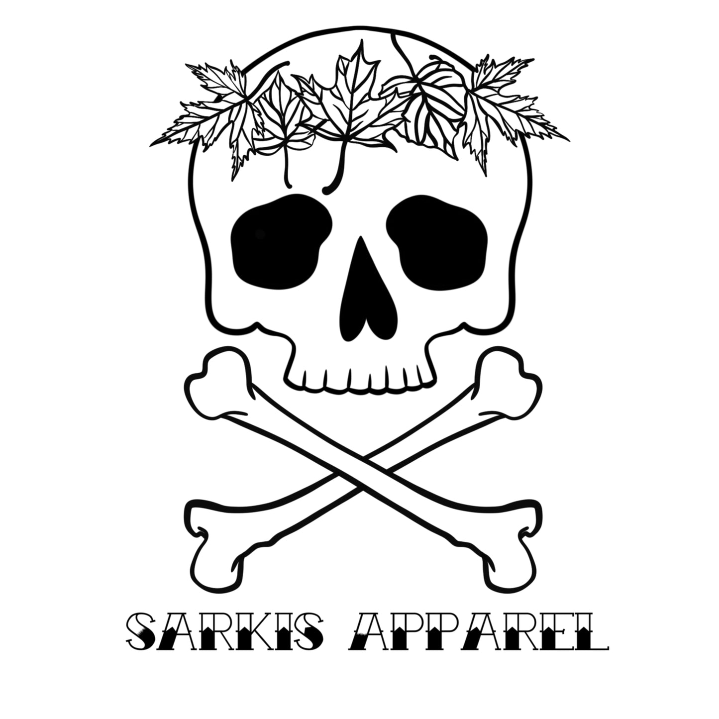 Fall Skull & Crossbones Logo