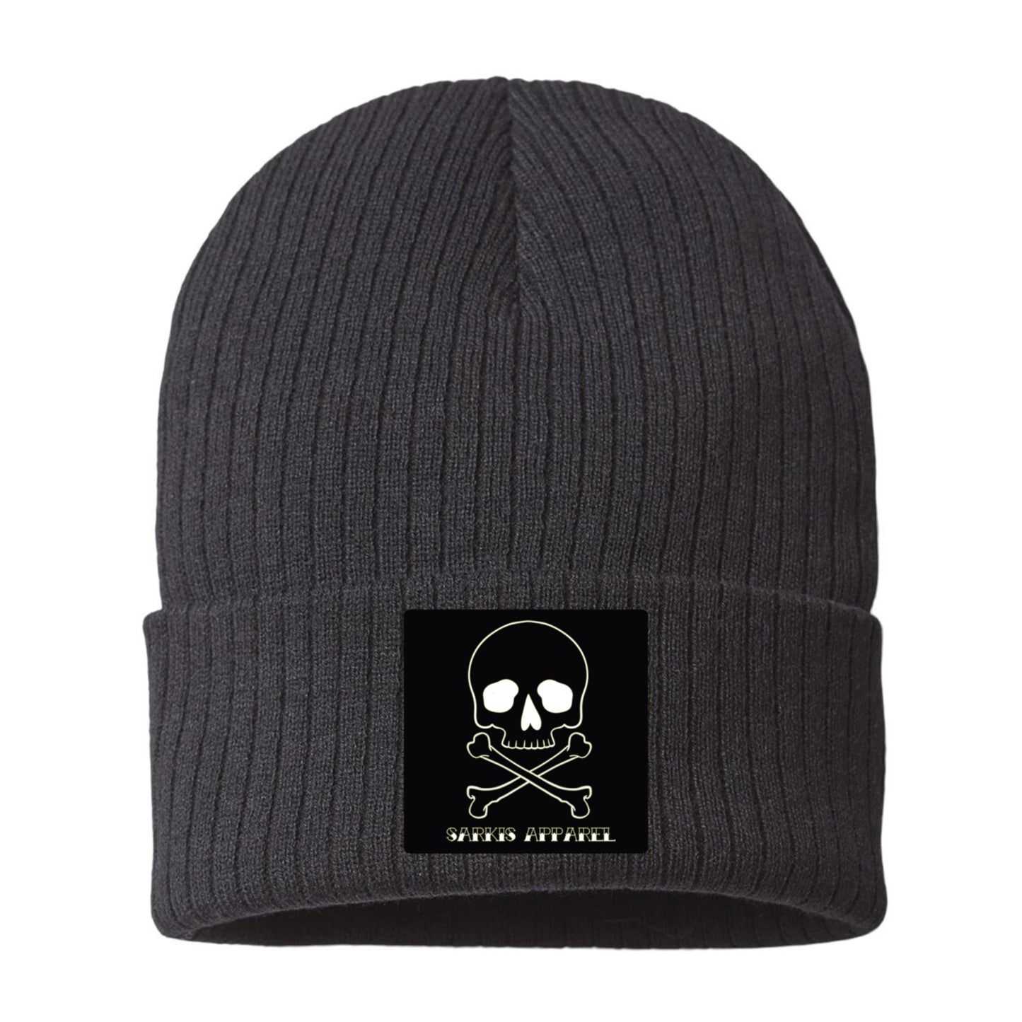 Skull & Crossbones Logo Beanie