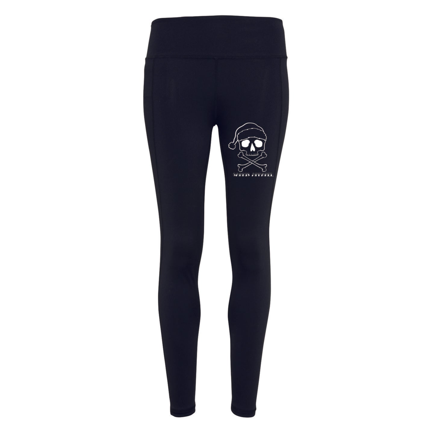 Santa Skull & Crossbones Logo Pants