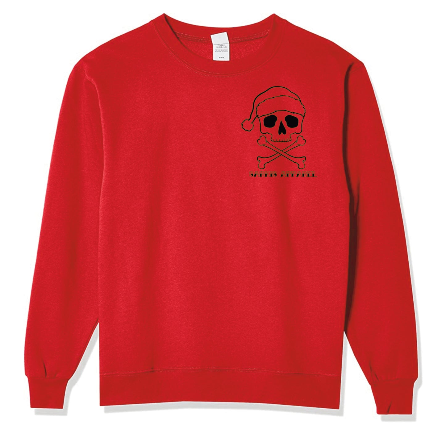 Santa Skull & Crossbones Logo